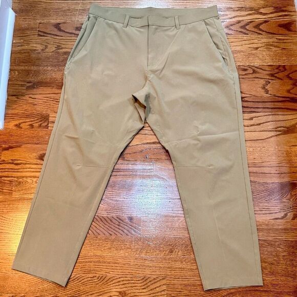 Fabletics the ONE pants. Khaki. Size 36. (Short inseam) - Picture 1 of 8
